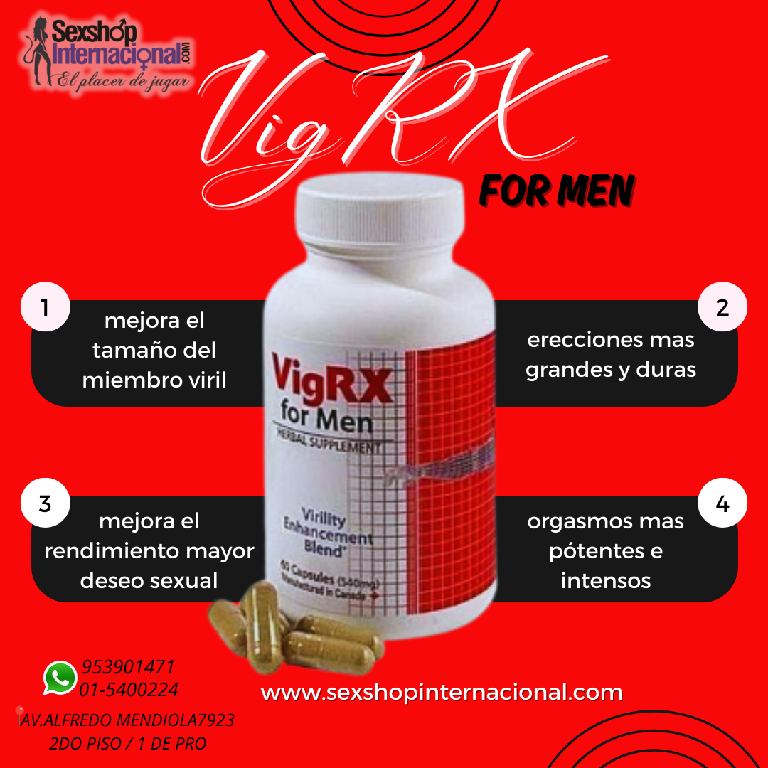 suplemento VigRX es ideal para hombres